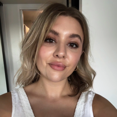 Matte brown eyeshadow