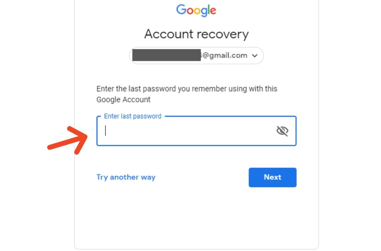 Google account Recovery. Google recover