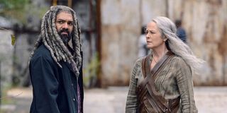 ezekiel and carol in the kingdom the walking dead