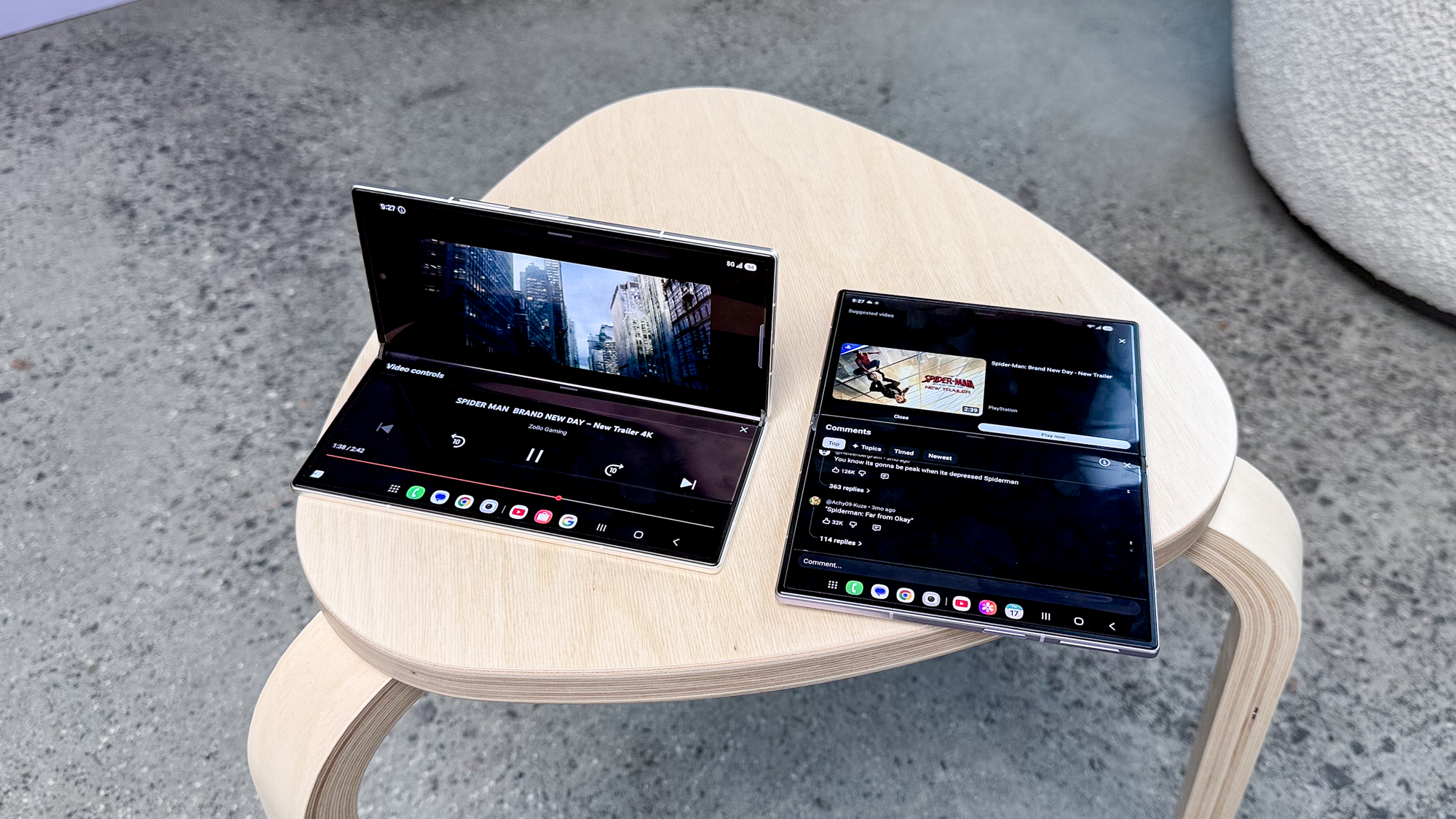 Galaxy Z Fold 8 Ultra shown in hand