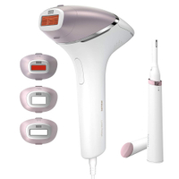 Philips Lumea Prestige IPL Hair Removal Device with Body, Dace, Bikini and Underarms attachments and Facial Pen Trimmer - was £450, now £299.99