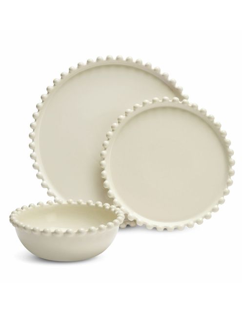 Bobbin 12 Piece Stoneware Dinner Set