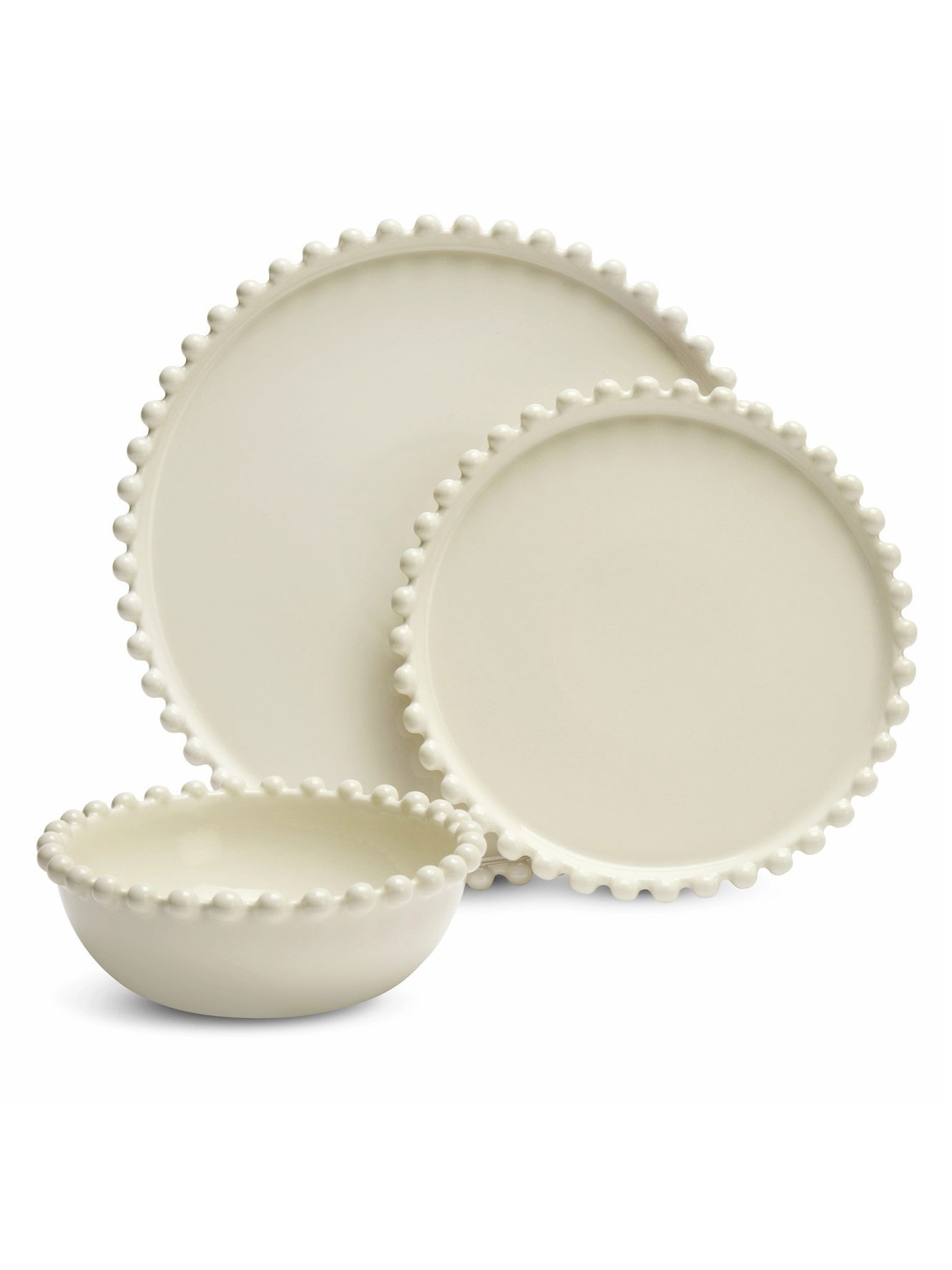 Habitat, Bobbin 12 Piece Stoneware Dinner Set