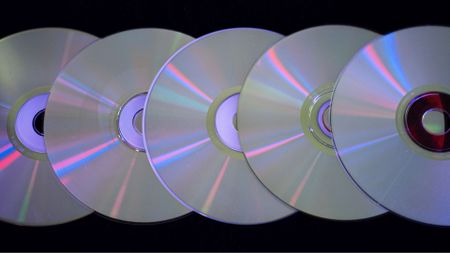 Old Audio And Visual Media Stock Photos.