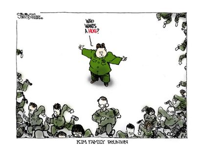 Political cartoon North Korea