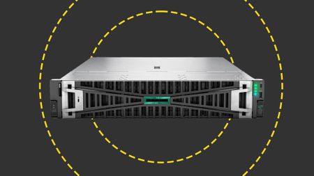 The HPE ProLiant Compute DL345 Gen12 on the ITPro background