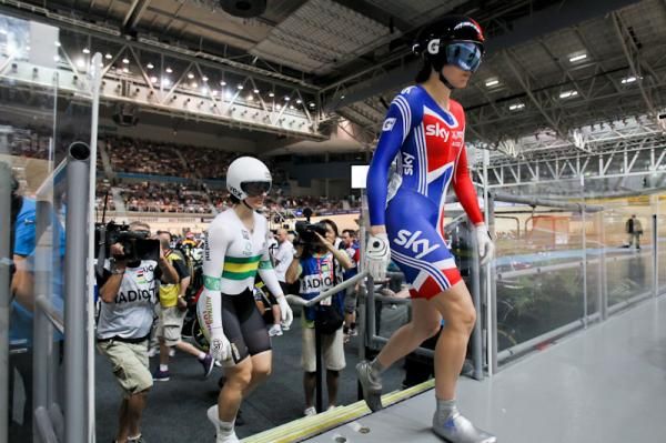 Victoria Pendleton leads the way.