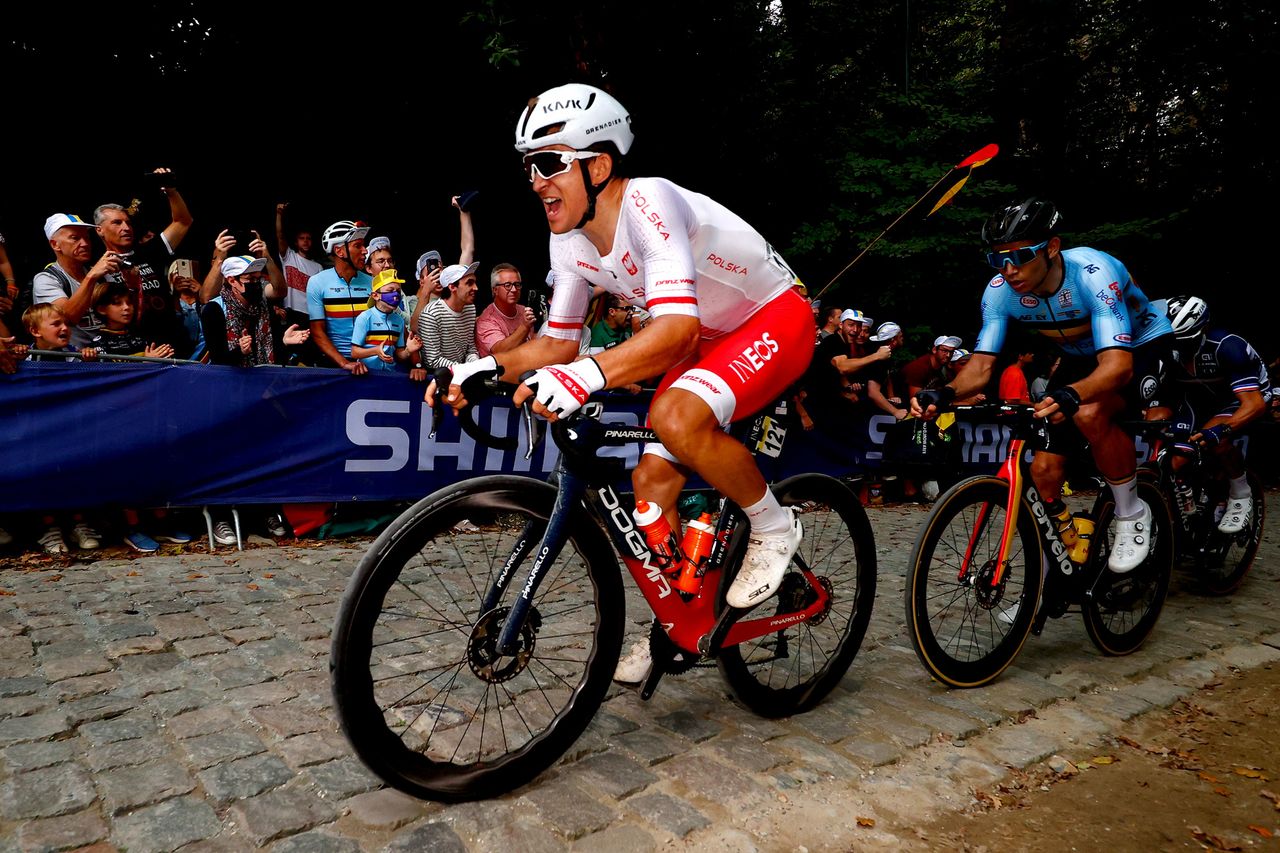 2021 UCI World Championships Flanders Men Elite Road Race Antwerp Leuven 2683 km 26092021 Michal Kwiatkowski Poland photo Luca BettiniBettiniPhoto2021