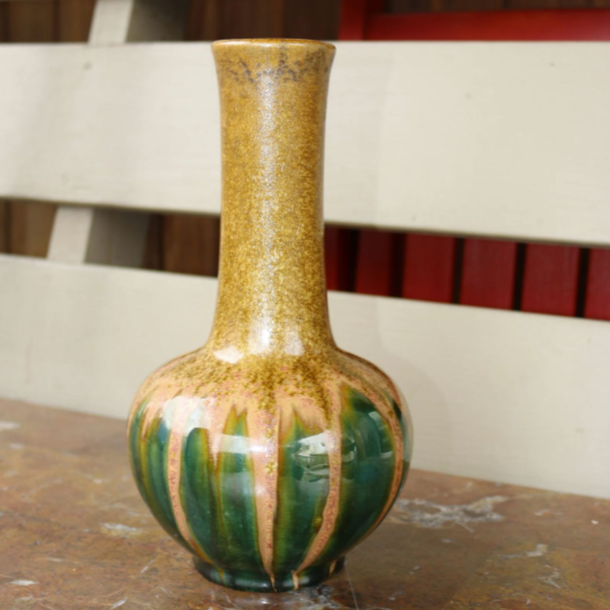 Drip Glaze Vase