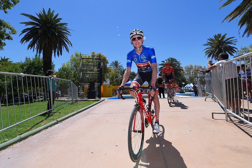 Bauke Mollema (Trek-Segafredo) was all smiles pre-stage