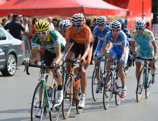 The breakaway on the final day of the Vuelta