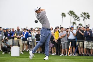 Rory McIlroy in the perfect finish position with great balance