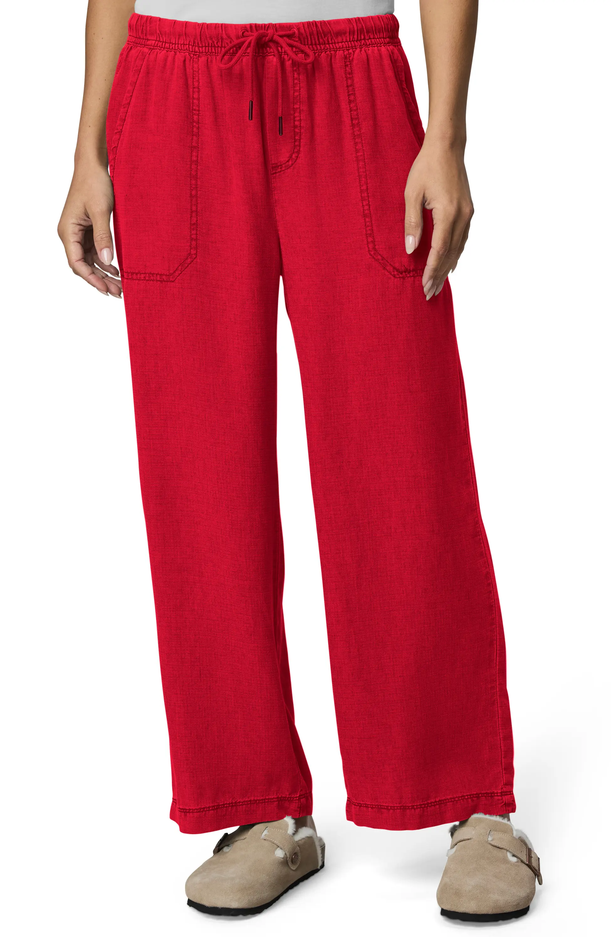 Splendid, Angie Crop Wide Leg Pants