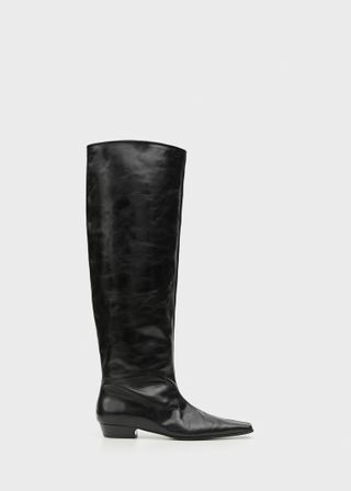 100% Leather High Boots