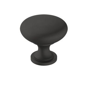 black zinc cabinet knob