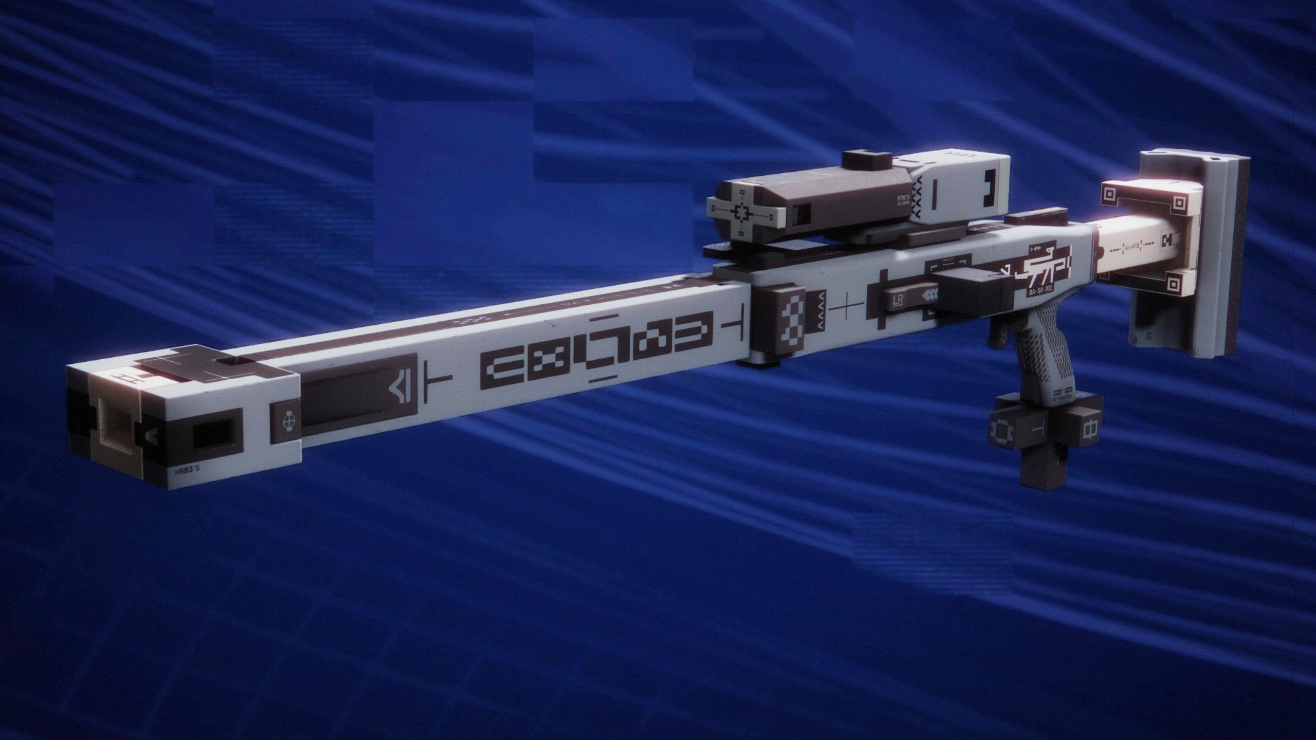 Best Marathon weapons: A side-on view of the Outland against a dark blue background.