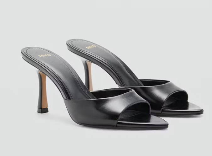 Mango, Pointed Heeled Sandals