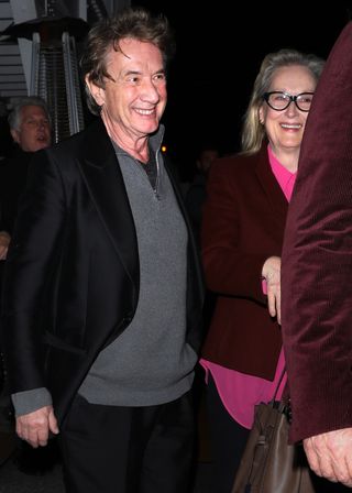 Meryl Streep and Martin Short spotted enjoying dinner together in Santa Monica, California