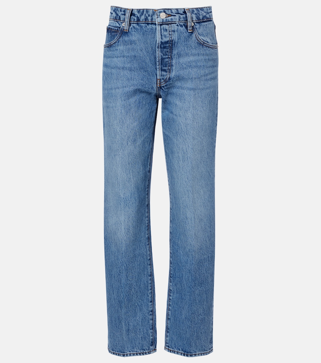 Essential Straight Jeans in Blue - Frame