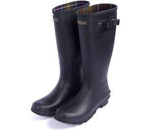 black wellies