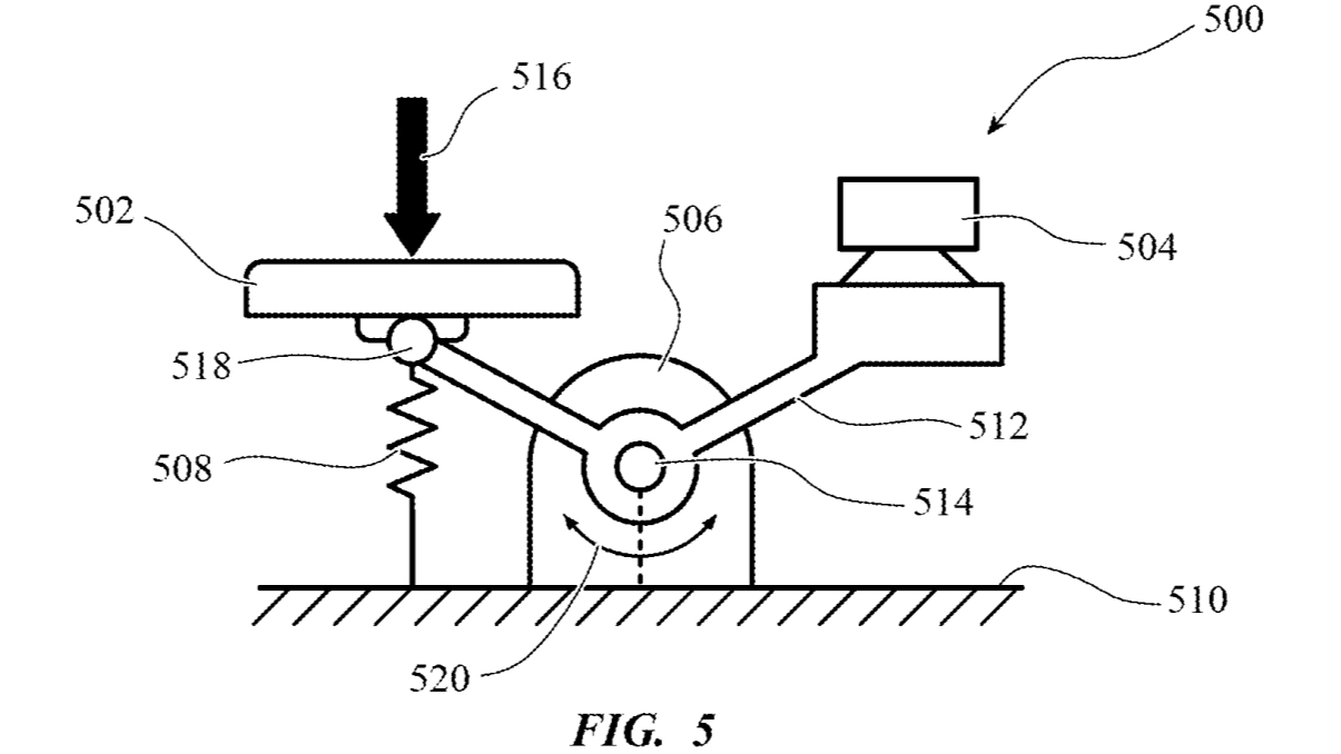 Apple keyboard patent