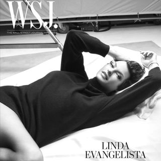 Linda Evangelista on the cover of WSJ. Magazine