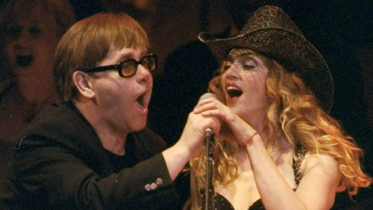 Madonna and Elton John Just Ended Their Decades-Long Feud After She ...