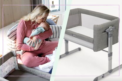 An image of a mum with her baby and the Joie Roomie Glide