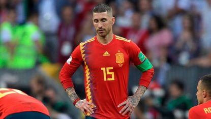 Sergio Ramos Spain World Cup