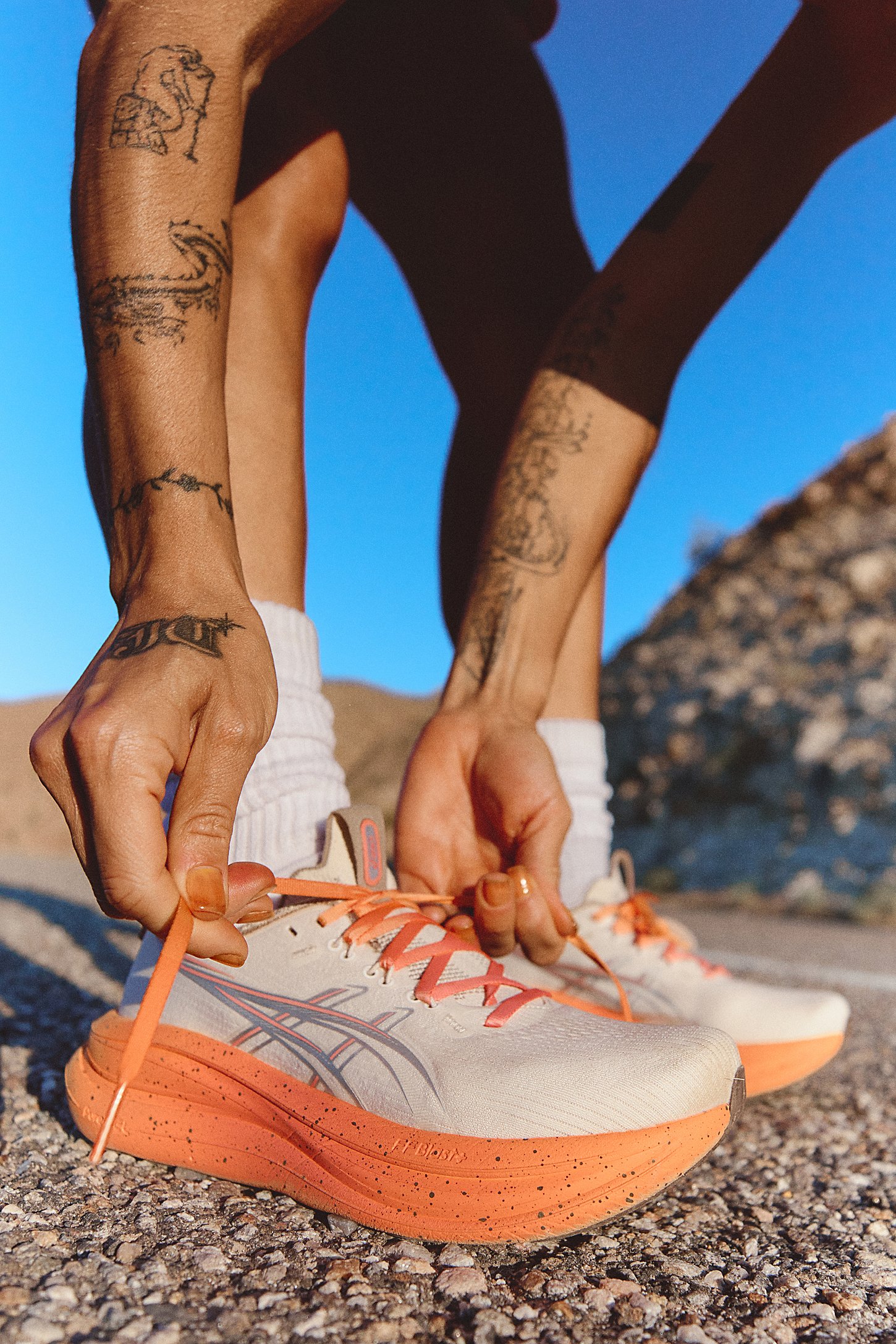 FP Movement x Asics, Gel-Nimbus 28 Sneakers