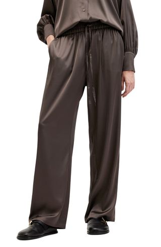 Tyler Wide Leg Satin Pants