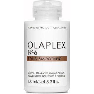 A bottle of Olaplex No.6 Bond Smoother, one of the best Olaplex Black Friday deals 2022.