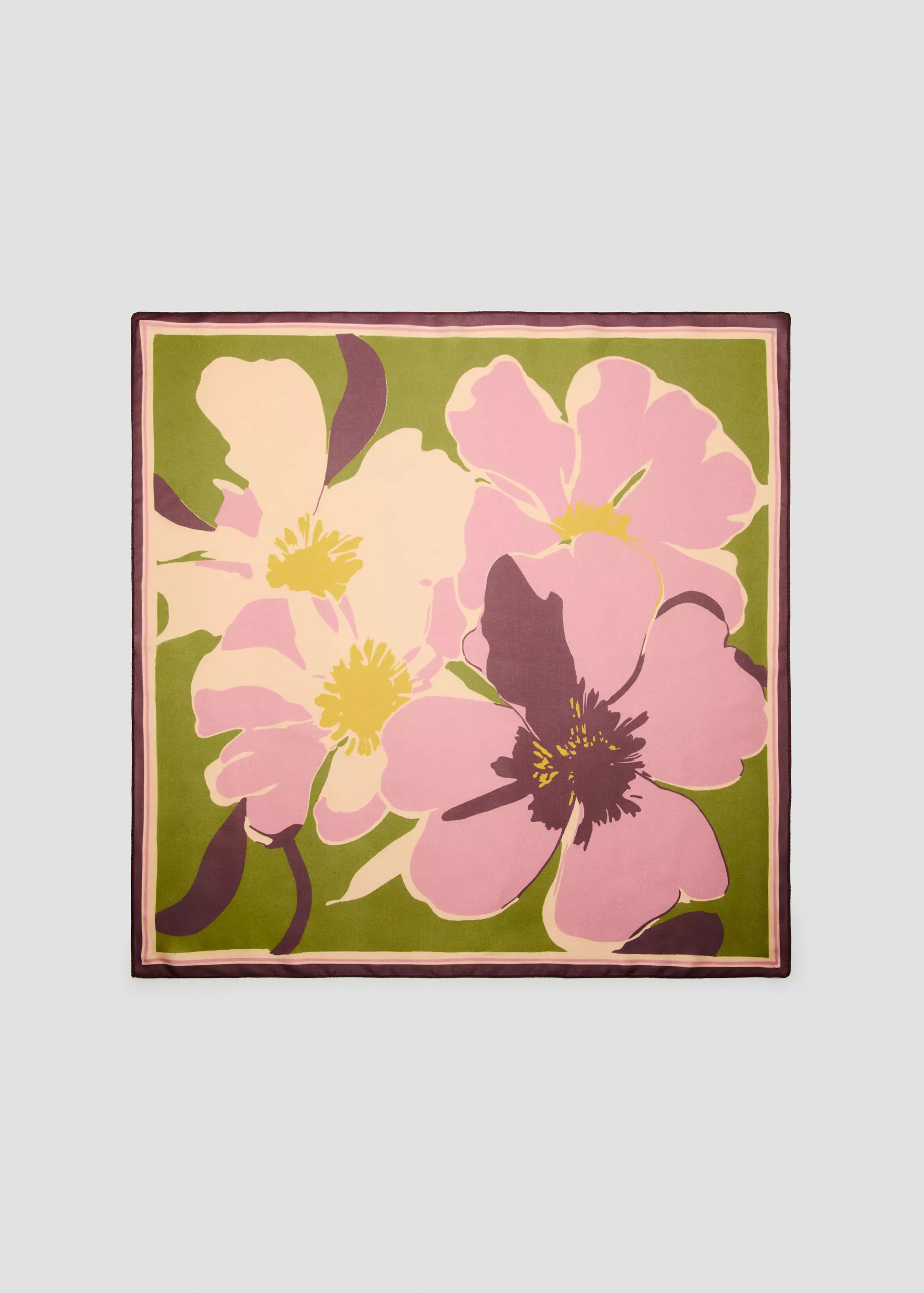 Floral Print Scarf - Women | Mango Usa
