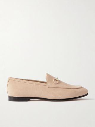 Jordaan Horsebit-Detailed Suede Loafers