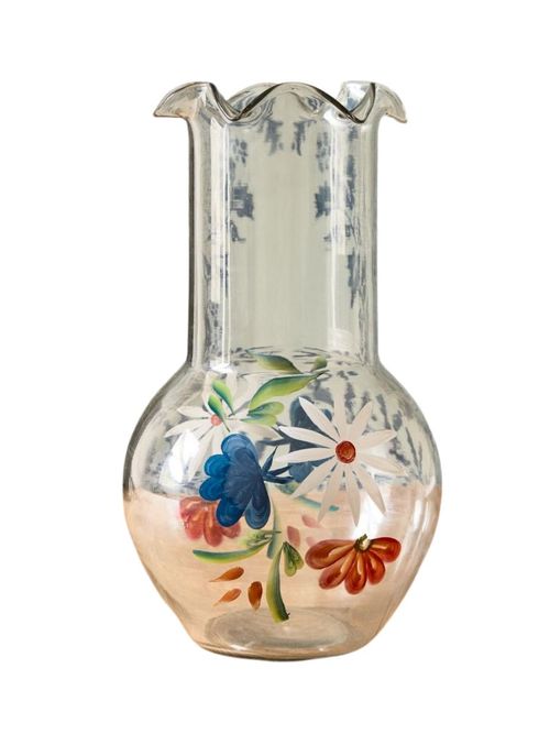 Camila Floral Hand-Painted Vase