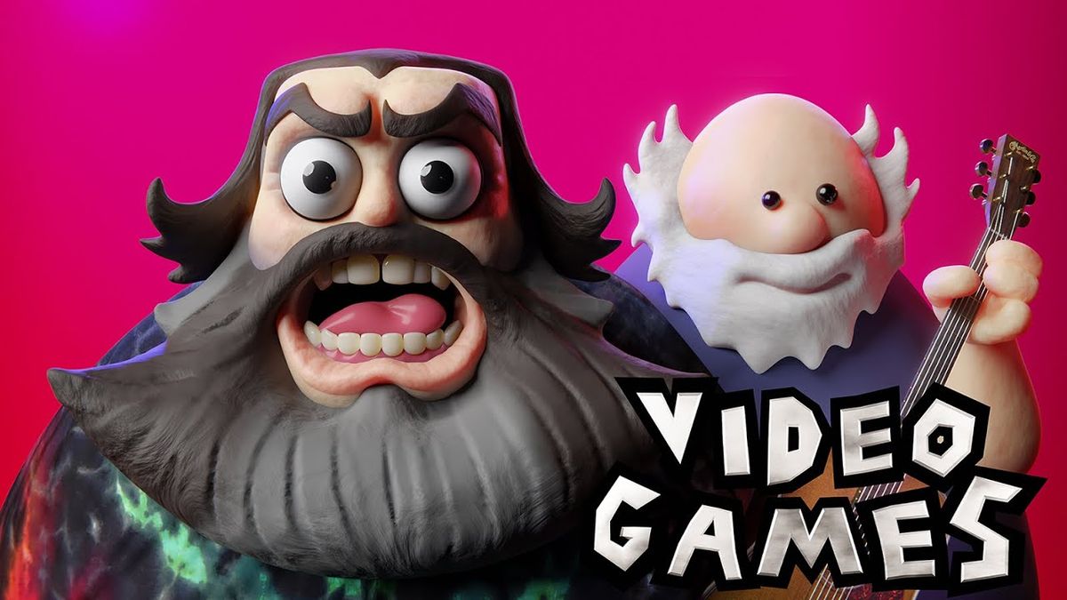 Screengrab from Tenacious D&#039;s Video Games video