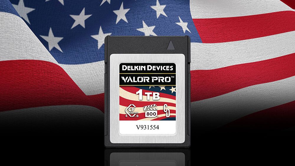 Delkin Valor PRO CFexpress 4.0 Card Assembled in USA
