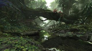Avatar: Frontiers of Pandora review; a stream in a jungle