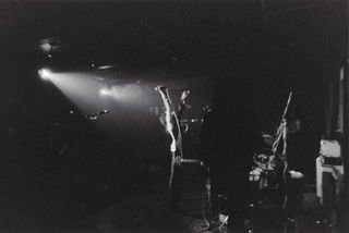 Queen onstage at the Marquee