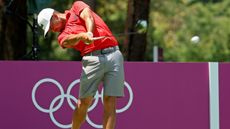 Xander Schauffele takes a shot at the 2020 Olympics