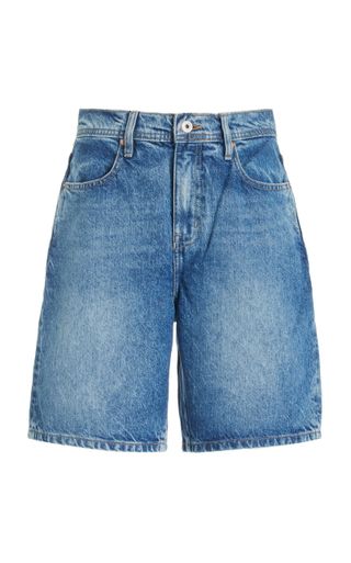 Harry High-Waisted Denim Shorts