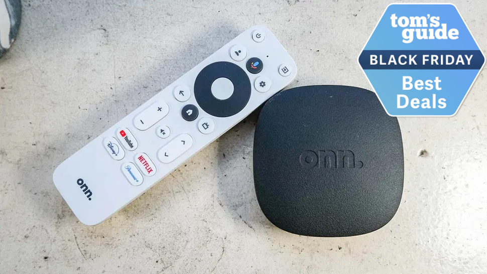 Onn streaming device with Black Friday tag
