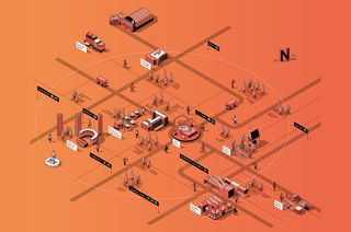 Isometric drawing: Spectrum