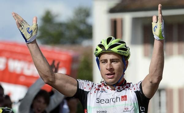 Peter Sagan (Liquigas-Cannondale) triumphs in stage 3