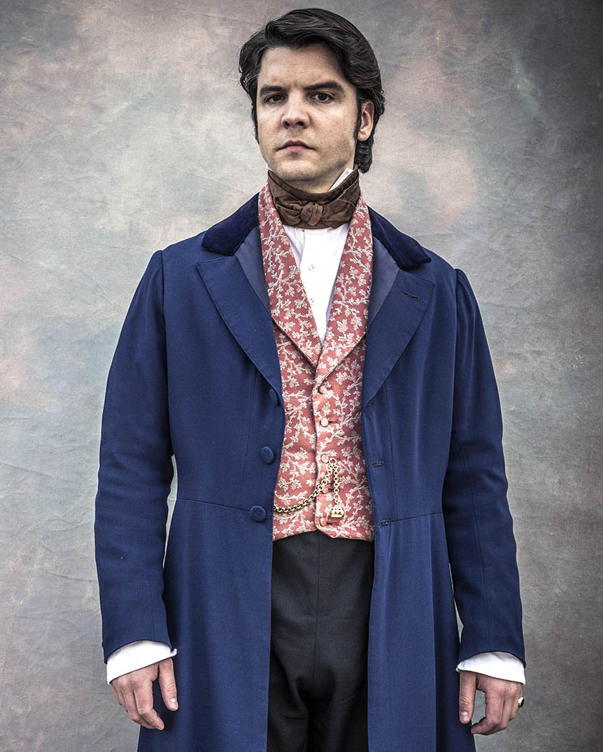 The Mill's new star Andrew Lee Potts likes 'looking like a gentleman' |  News | TV News | What's on TV | What to Watch