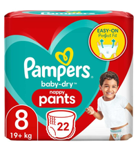 Pampers Baby Dry Nappy Pants - £10