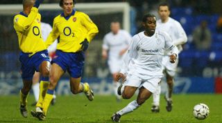 Jay-Jay Okocha of Bolton Wanderers, 2003
