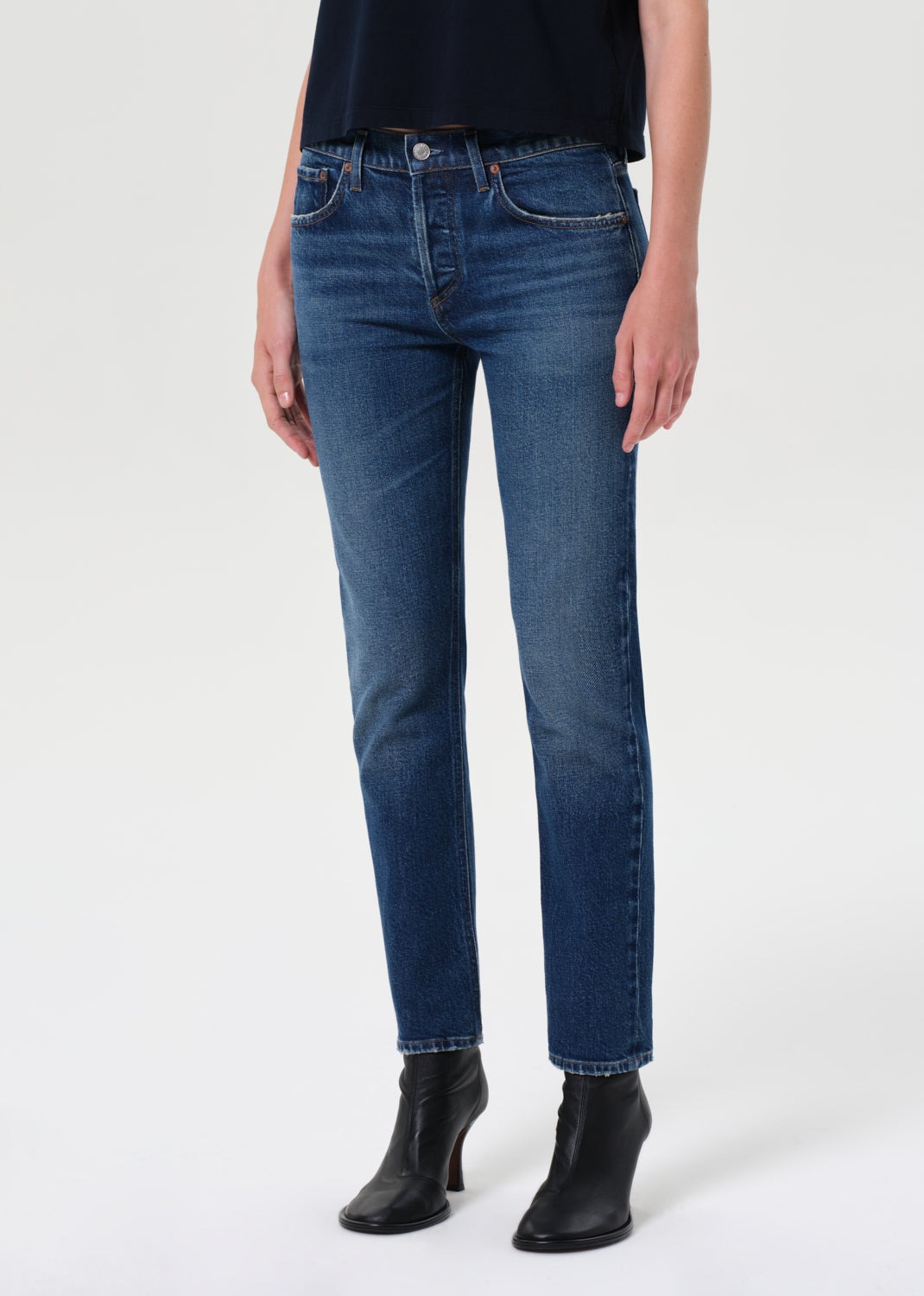 Cocktail Ankle Jean (comfort Stretch) in Outline - 23 / Outline