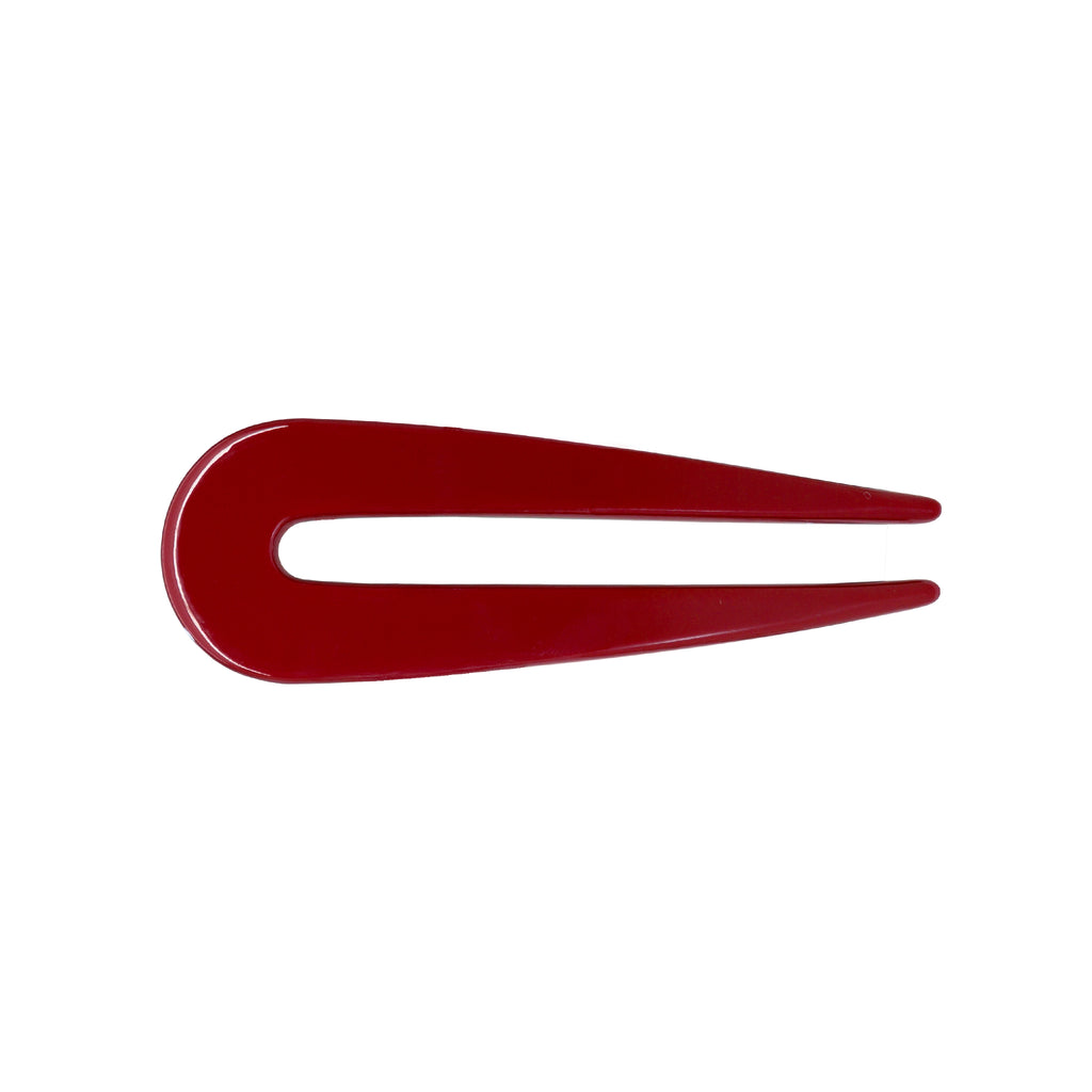 Hair Pin in Cherry Kiss