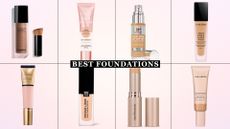 best foundation: Featuring It Cosmetics Your Skin But Better Foundation + Skincare, Estée Lauder Futurist Hydra Rescue Moisturizing Makeup SPF 45, and more